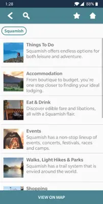 Squamish android App screenshot 1